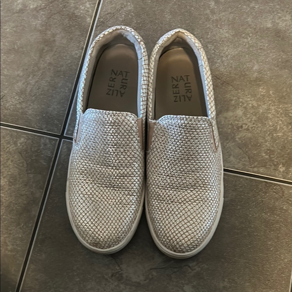 Naturalizer Metallic Slip-On Sneakers